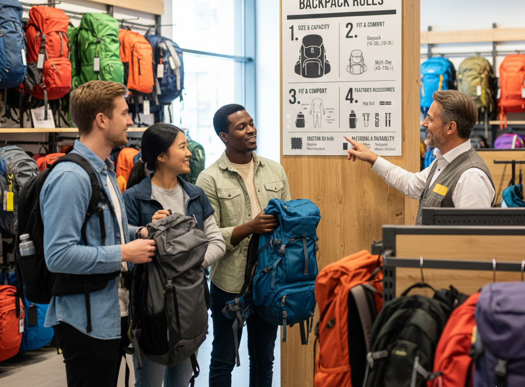Rules for Choosing a Backpack